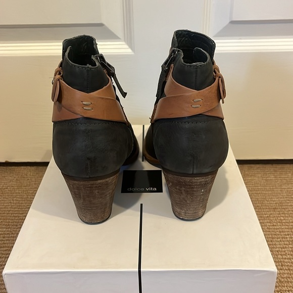 Dolce Vida Black Nubuck Yuri Boots - Picture 3 of 5